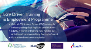 LGV Driver training and employment programme